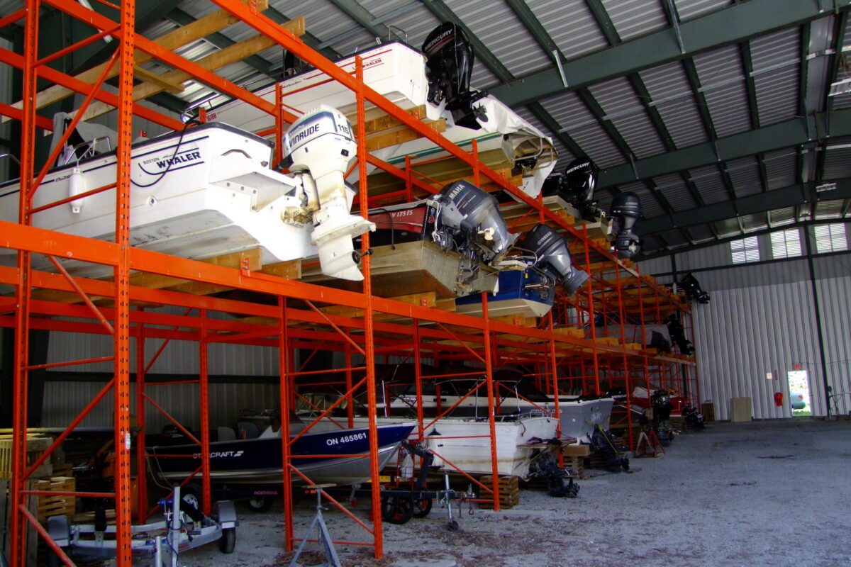 Boat Storage Shed at Nautilus Marina